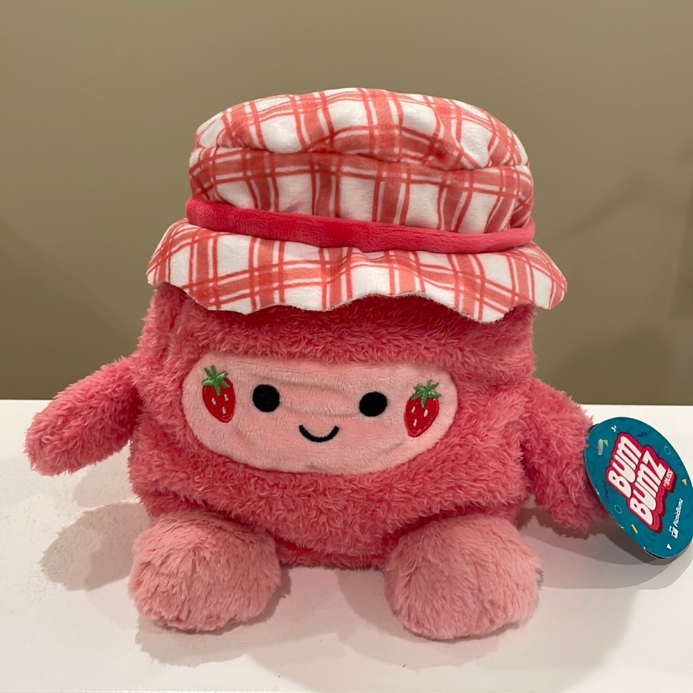 NWT 7.5” Jenny the Jam 🍓 PicnicBumz Bumbumz by Russ